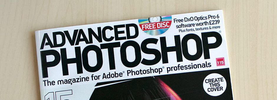 featured in Advanced Photoshop magazine